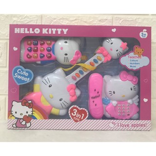Bộ đồ chơi đàn Hello Kitty - 3 món