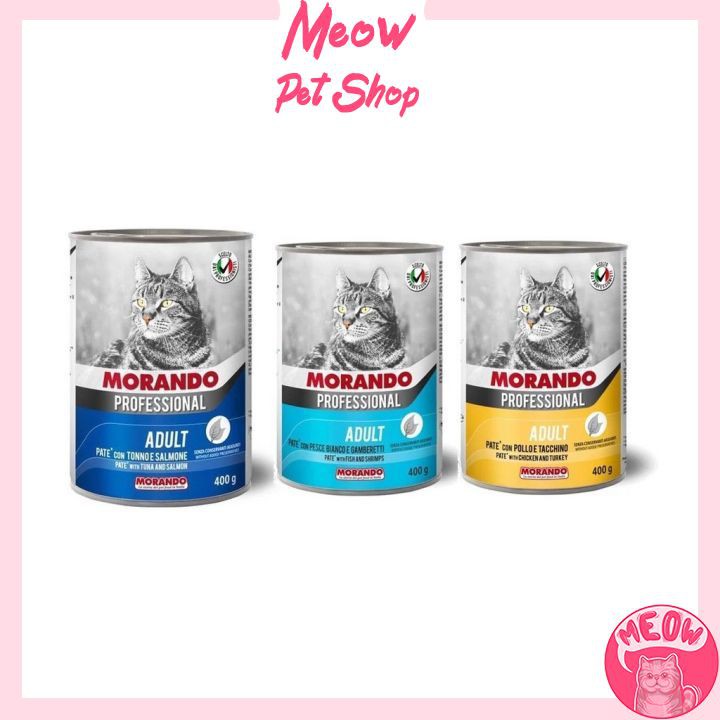 Pate Ý Morando Miglior Gatto cho mèo trưởng thành - 400gram - Thức Ăn Cho Mèo Pate Morando Professional