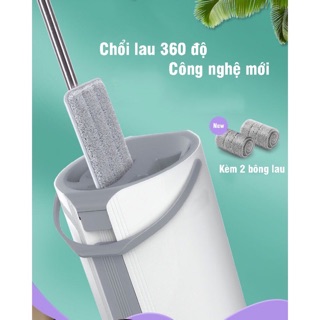 Thùng lau nhà cải tiến 360 megahom mới