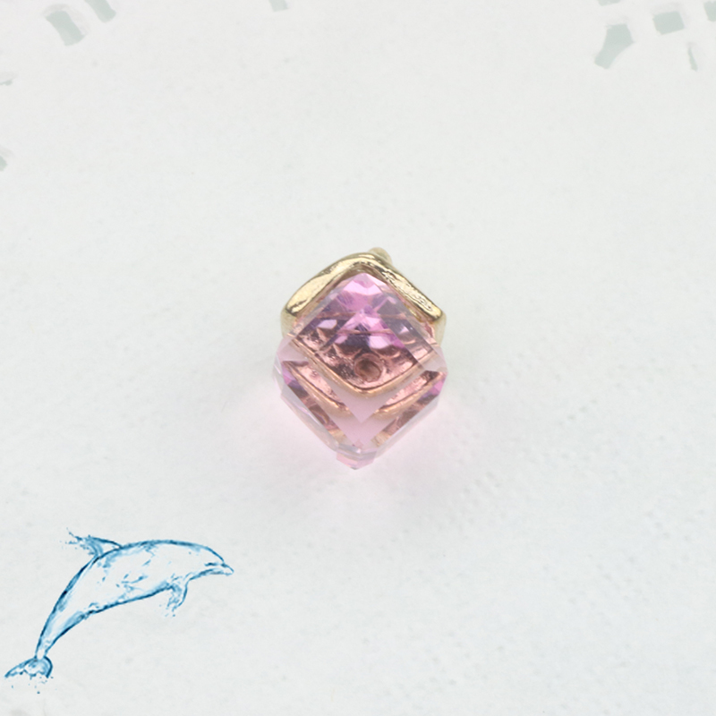 Phụ Kiện Hạt Pha Lê Hình Vuông Nhiều Màu Làm Trang Sức Thủ Công diy