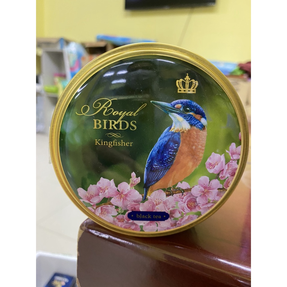 [Hàng Ngoại Có Tem Chống Giả]  đen richard royal birds hộp thiếc 40Gr - Hảo hạng &amp; Sang trọng