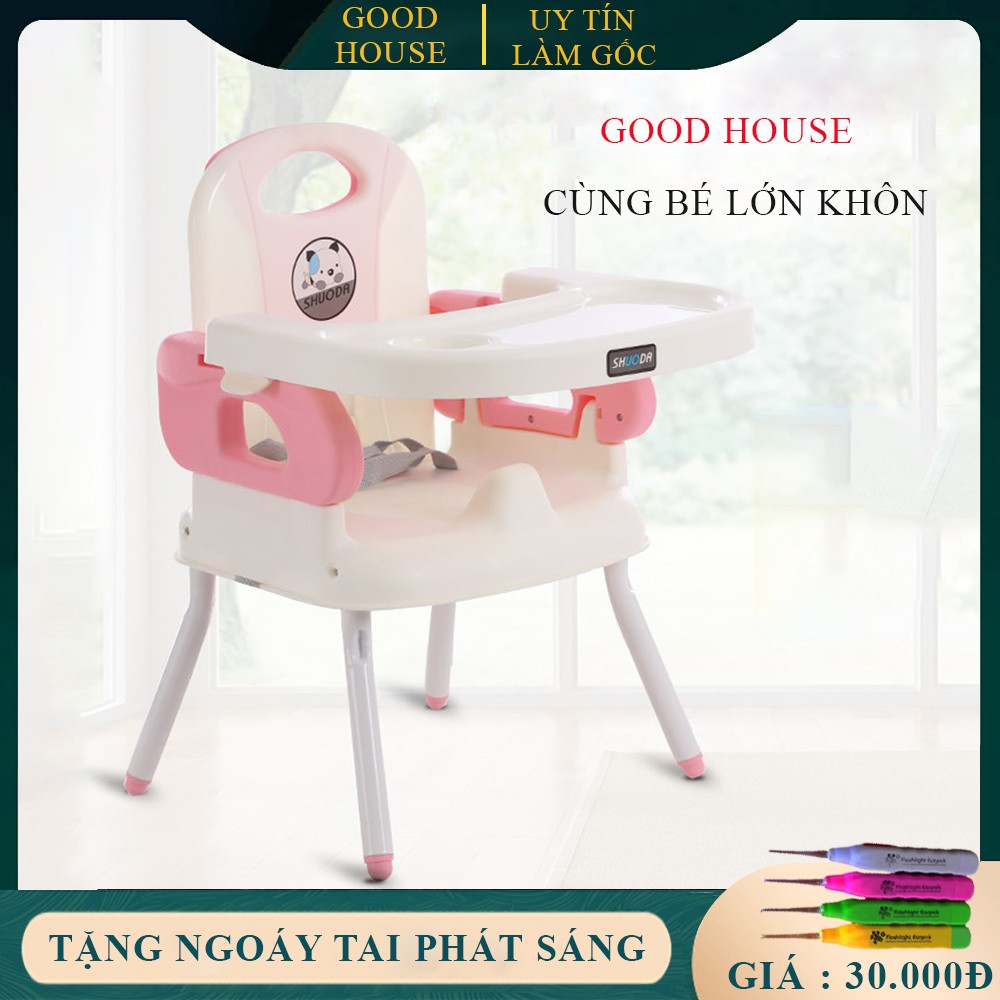Ghế ăn dặm, ghế tập ăn cho bé có thể gấp gọn. Chất liệu nhựa cao cấp an toàn cho mẹ và bé. Bảo hành 12 tháng.