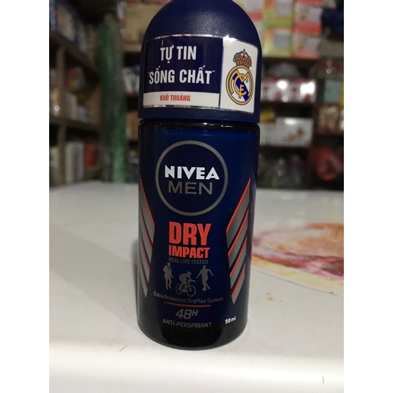 Lăn khử mùi Nivea men 50ml-thái lan