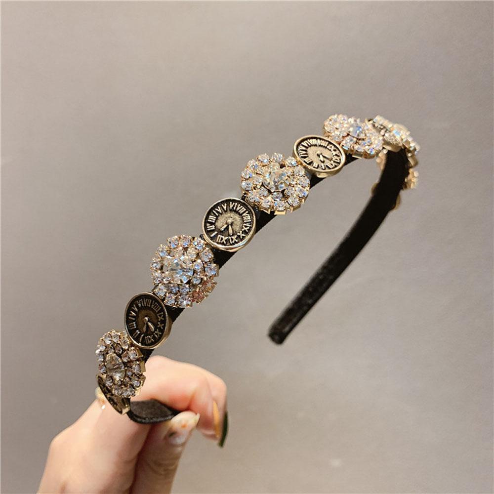 Băng Đô Cài Tóc Phong Cách Baroque Hàn Quốc Cho Nữ