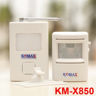 Chuông báo khách hồng ngoại cao cấp KOMAX KM-X850 - Báo khách không dây cảm biến hồng ngoại