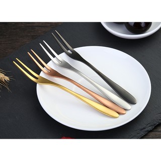 Dĩa Hoa Quả Inox Cao Cấp Loại 2 Răng