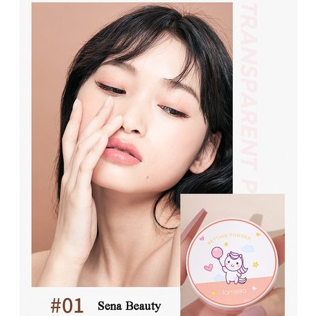 Phấn phủ kiềm dầu dạng bột Lameila Angel Horse Setting Powder Sena Beauty | BigBuy360 - bigbuy360.vn
