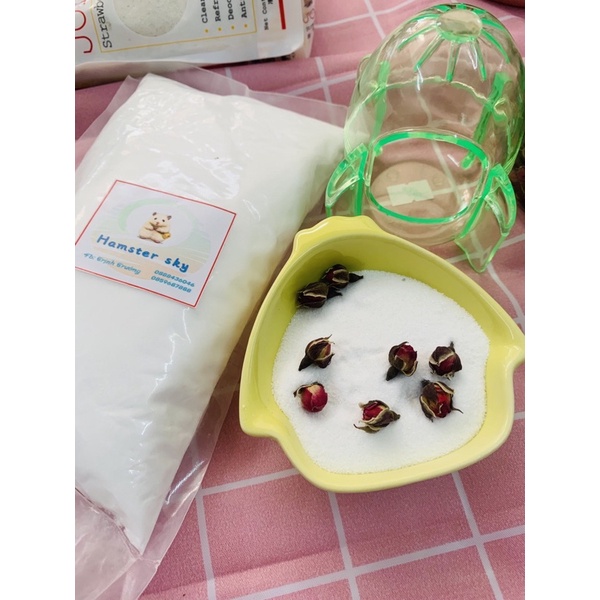 Cát tắm cho hamster