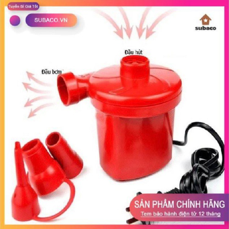 Bơm điện 2 chiều bơm hút bể phao ghế hơi tiện lợi dùng cho gia đình cực kì hữu ích