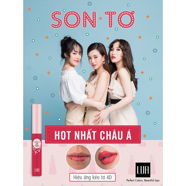 Son Tơ Lụa - 4D Lua Fashion Lip Care Hàn Quốc (Giá niêm yết 180k)