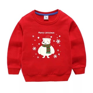 Áo nỉ MERRY CHRISTMAS cho bé
