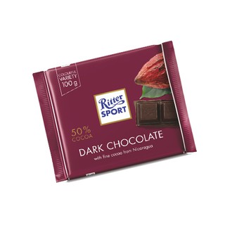 Socola đen 50% cacao Ritter Sport 100g