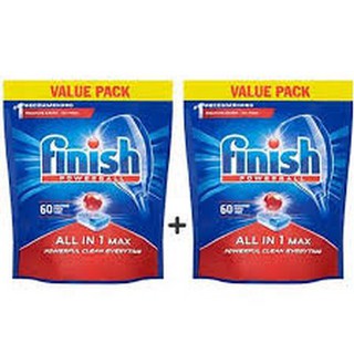 Viên rửa chén Finish All in1 Max 120 viên