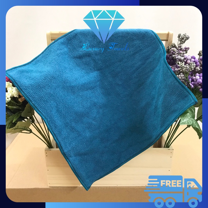 Khăn Lau Bếp Đa Năng Luxury Towels L01 Size 30x30cm Sợi Microfiber Mềm Mịn Chống Trầy