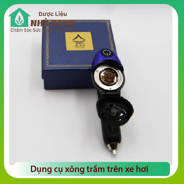 Dụng cụ xông trầm trên xe hơi