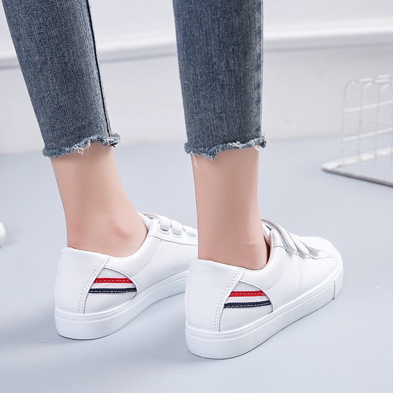 Giày Thể Thao Phối Khóa Dán Thời Trang Hàn Quốc 2019 | BigBuy360 - bigbuy360.vn