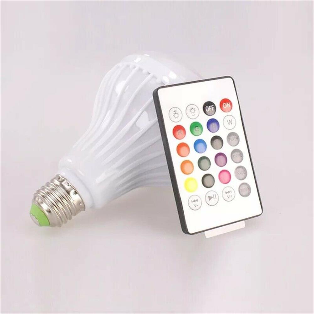 Loa Bluetooth Không Dây Có Đèn Led E27 Tiết Kiệm Năng Lượng 12w