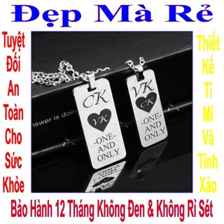 Dây chuyền đôi cho các cặp tình nhân - Giá bán như trên là 1 cặp = 2 sợi như hình