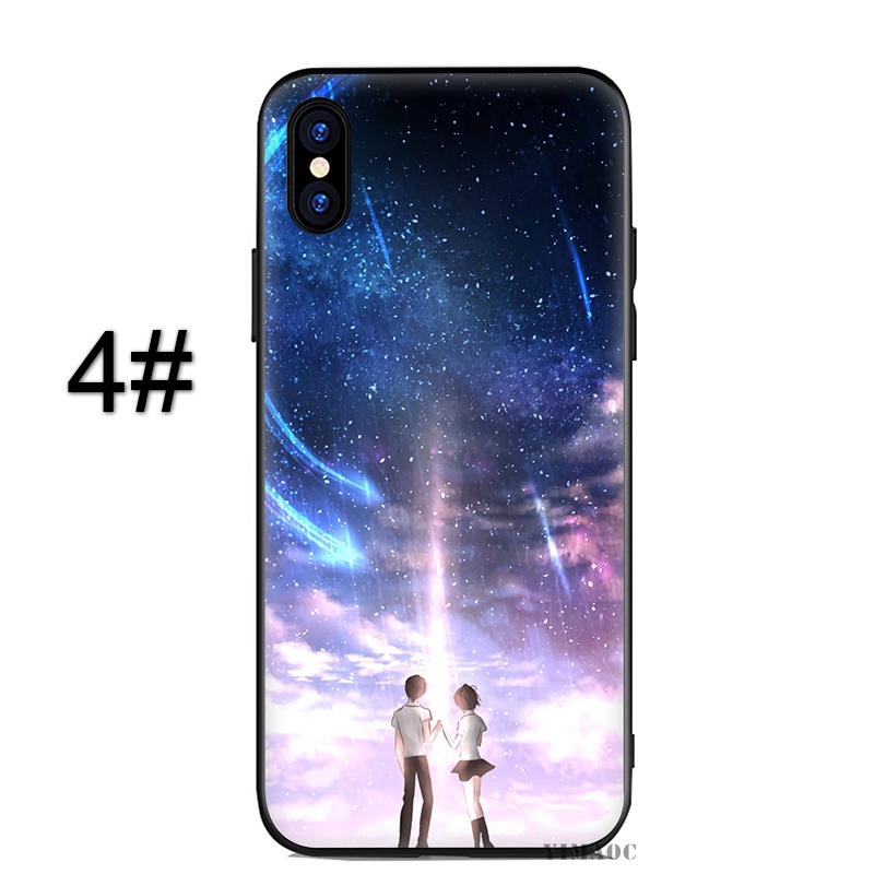 🌟2️⃣0️⃣2️⃣1️⃣🌟 Ốp điện thoại nhựa dẻo in hình về anime your name cho iphone 6s/6p/6sp/7/8/7p/8p/x/xs/xr/xs max - A656