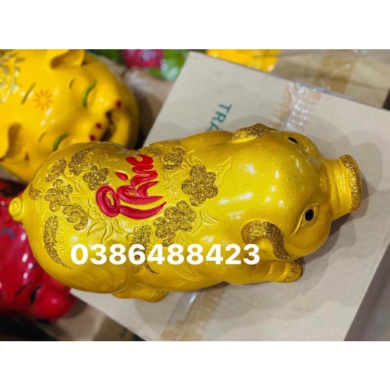 Heo đất handmade Heo quay to