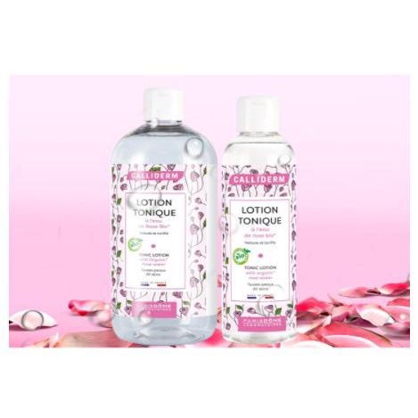 [CHÍNH HÃNG] Nước Hoa Hồng Dưỡng Ẩm Organic Calliderm 250ML-500ML