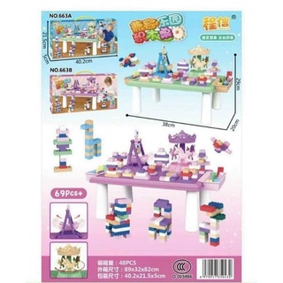 Bàn lego 69 chi tiết