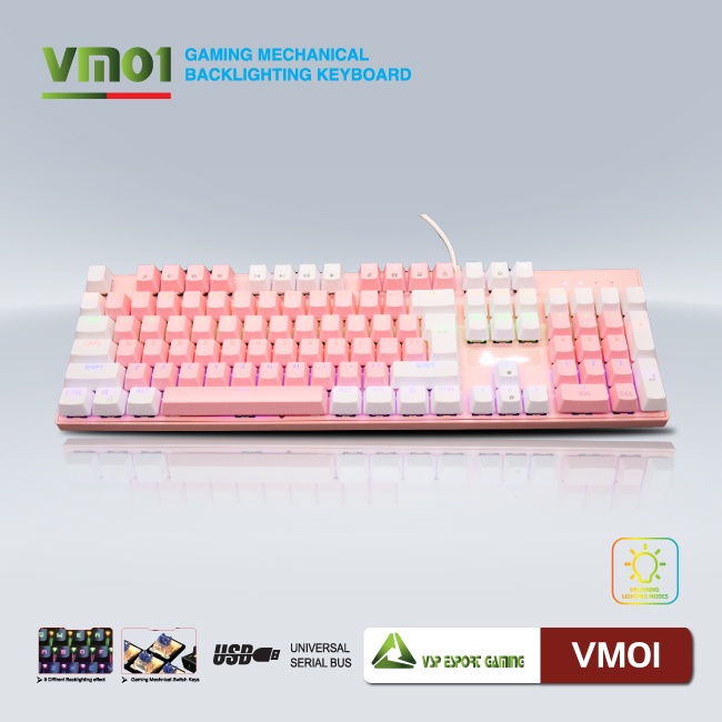 Bàn phím cơ VSP eSport Gaming VM01