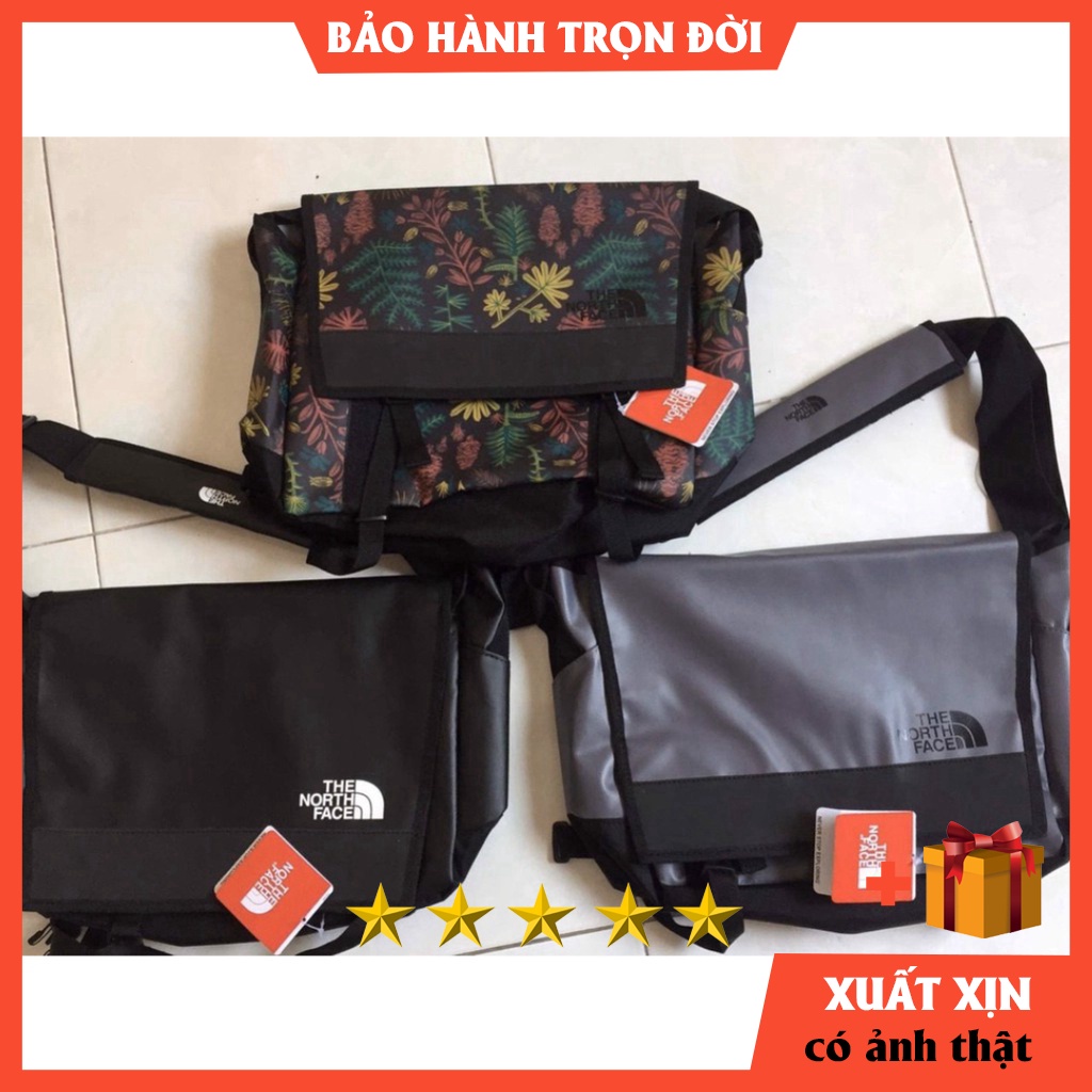 Cặp túi đeo chéo nam The North Face base đựng laptop Camp Messenger Bag HÀNG HÃNG Chống thấm nước - Dùng đi học đi làm
