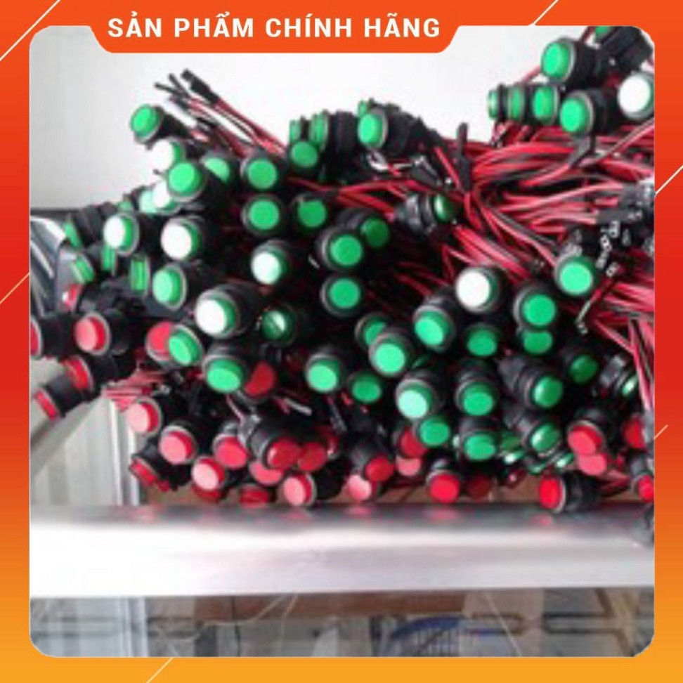 NÚT NGUỒN POWER LED DÀI 80CM CÓ MÀU XANH VÀ ĐỎ