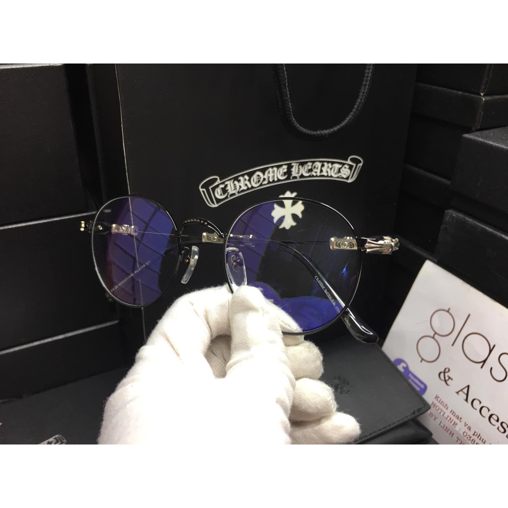 Kính mắt Chrome hearts Vintage sale 70% Fullbox đầy đủ phụ kiện hãng
