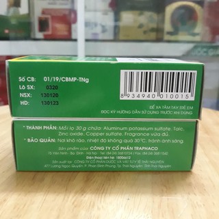Bột khử mùi Trapha