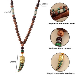 Vòng cổ Thổ Cẩm Mala Nepal