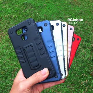 Ốp LG G6 IRON MAN BẢO VỆ MÁY KÈM GIÁ ĐỠ