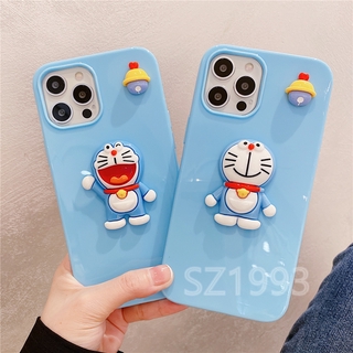 Thời Trang Ốp Điện Thoại Mềm Màu Kẹo Hình Doraemon 3d Cho Iphone 12 Mini 12 Pro Max 11 Pro Max X Xs Xr Xsmax 8 7 Plus Se 2020