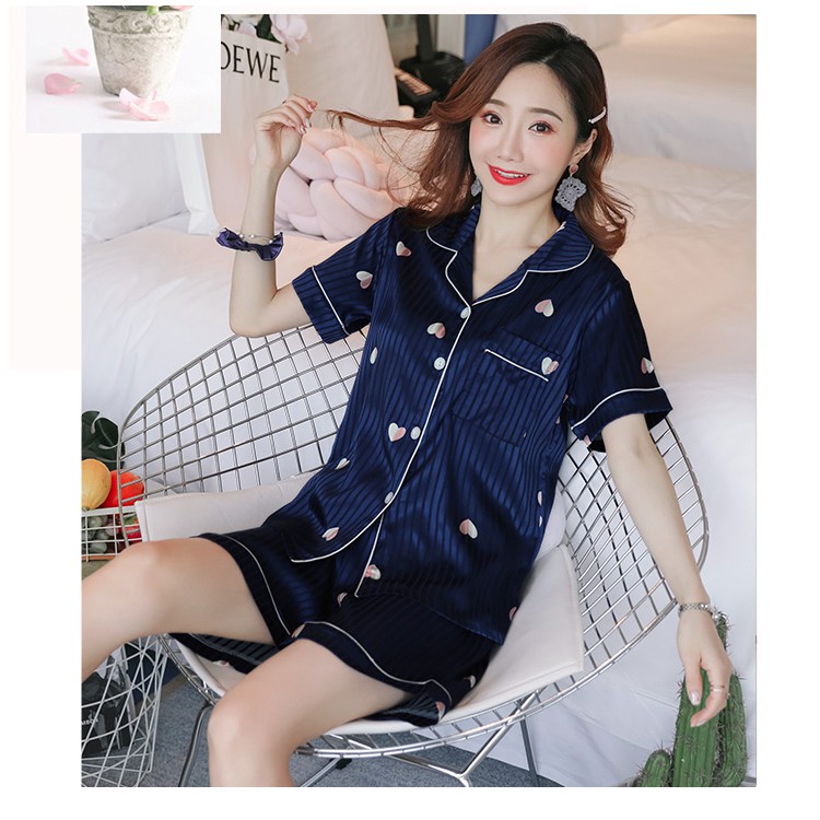 [Hàng Đẹp] Bộ Ngủ Mặc Nhà Pyjama Quần Đùi Áo Cộc Tay Cho Nữ. Họa Tiết Đẹp, Bo Viền - TIM. | BigBuy360 - bigbuy360.vn
