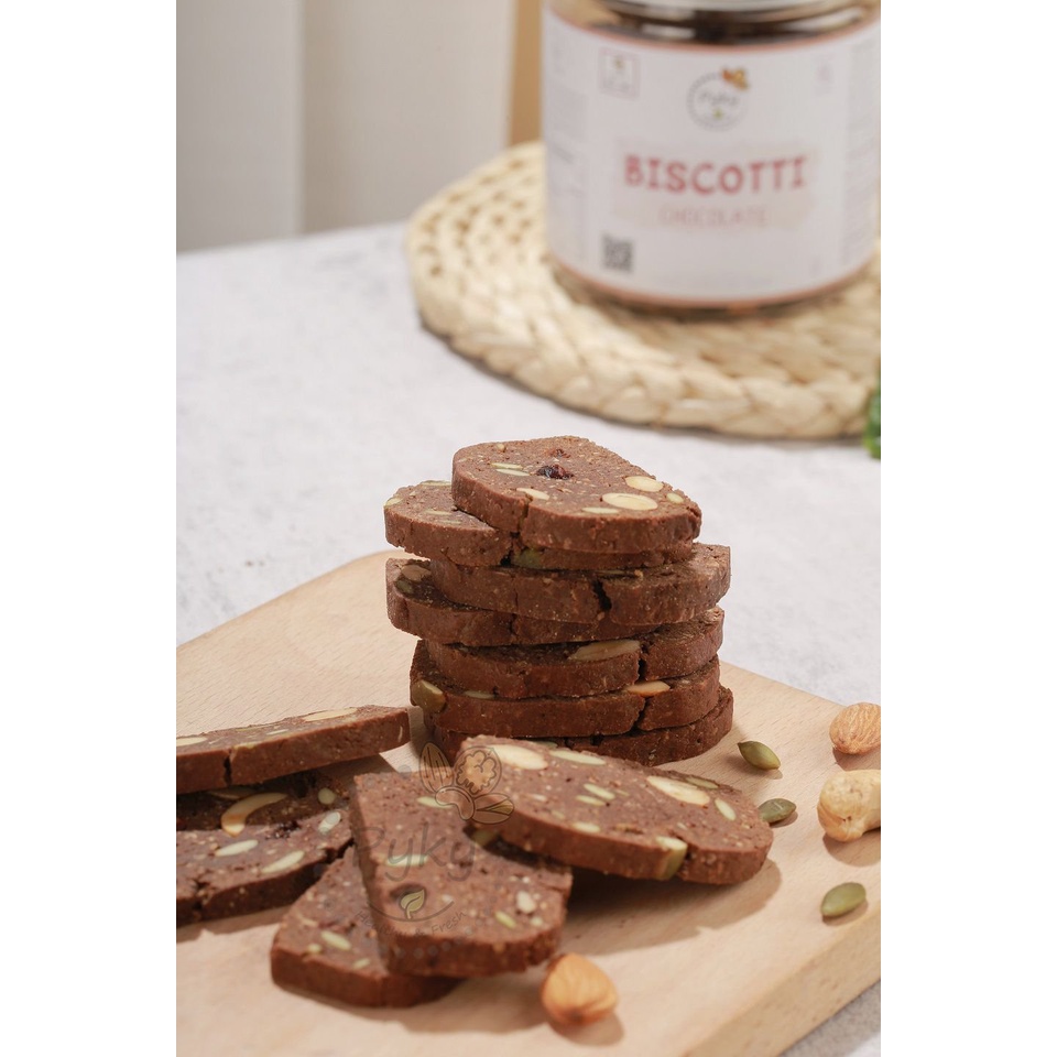 Bánh hạt dinh dưỡng Biscotti nguyên cám ăn kiêng, giảm cân nhiều vị 250g - ăn vặt cô nương béo