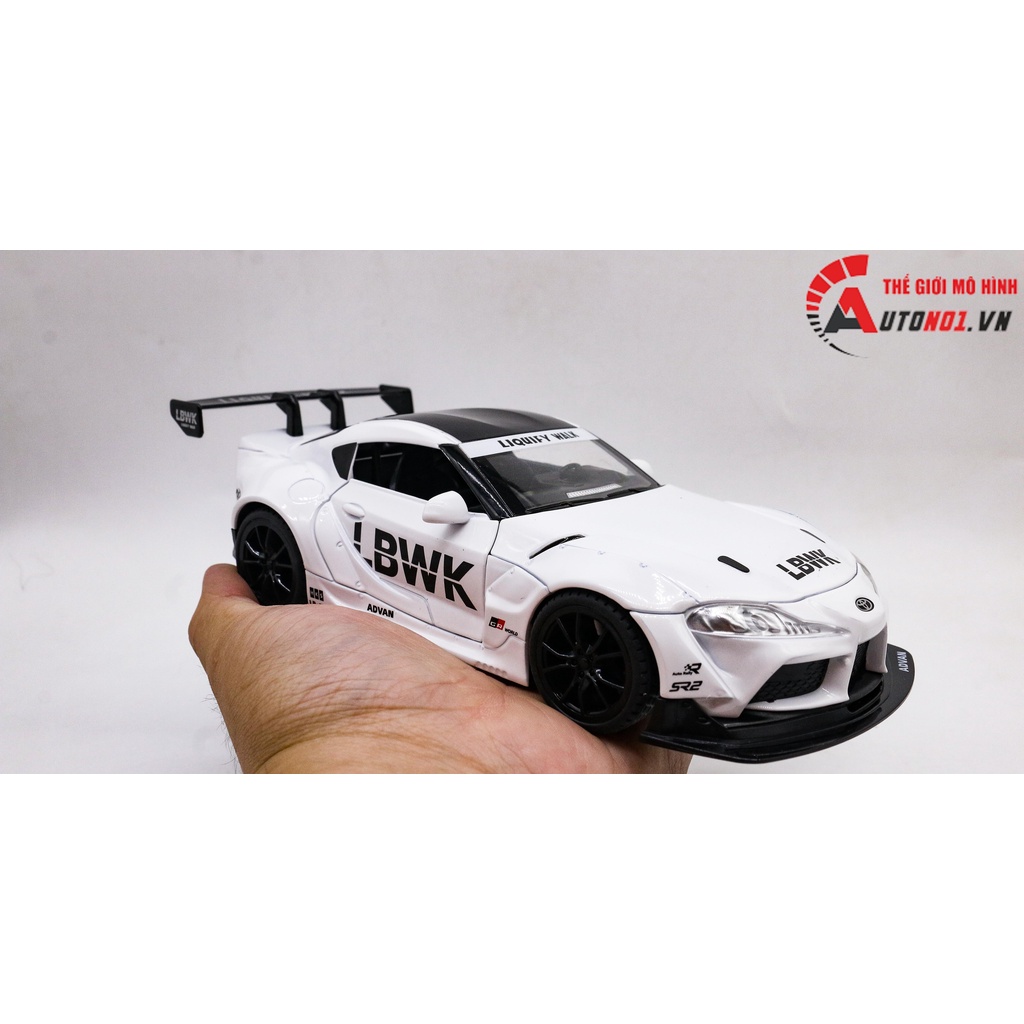 MÔ HÌNH XE TOYOTA SUPRA LBWK 1:22 JIAYE MODEL 7973