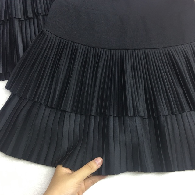 [HÀNG CÓ SẴN, CÓ CLIP] Chân váy dập ly 1,2 tầng | BigBuy360 - bigbuy360.vn