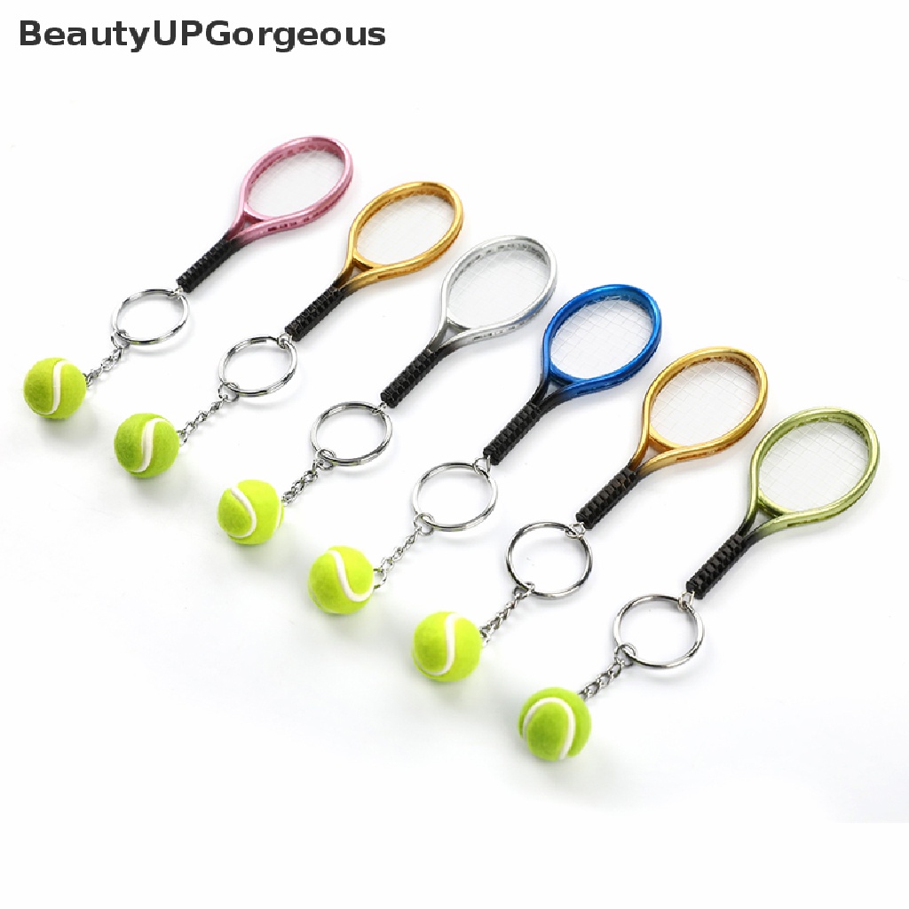 [BeautyUPGorgeous] Móc Khóa Hình Vợt Tennis Mini Dễ Thương