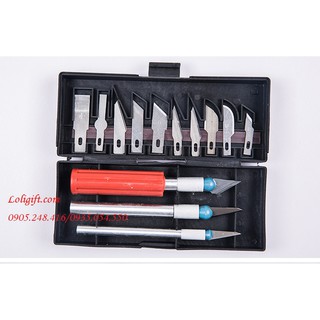 BỘ DAO KHẮC, TRỔ13 LƯỠI