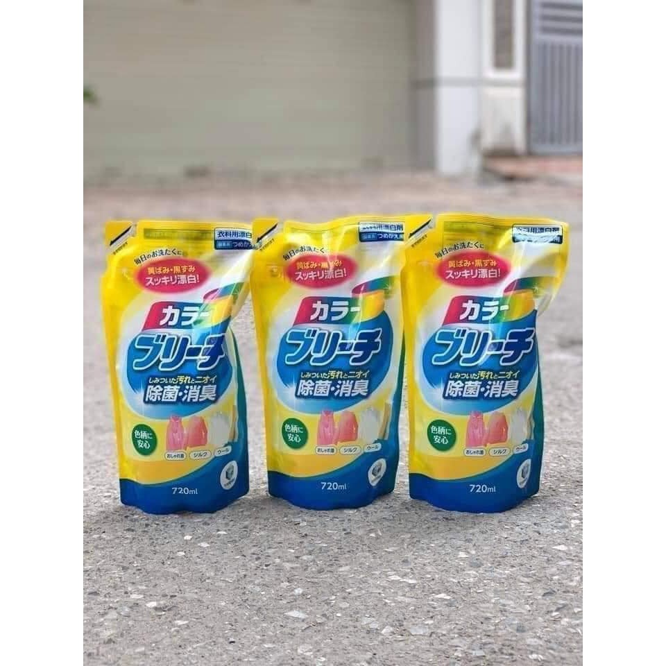 [Hàng Nhật] Nước tẩy quần áo màu Daiichi 720ml dạng túi