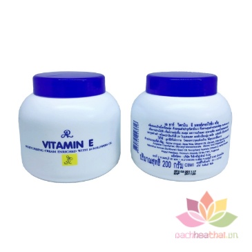 Kem dưỡng da Vitamin E- giúp giữ ẩm cho làn da, giúp làn da căng bóng, dưỡng da trắng hồng