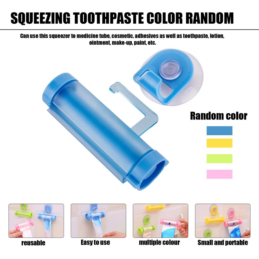 Dụng Cụ Nặn Kem Đánh Răng Bằng Nhựa[Random Color]
