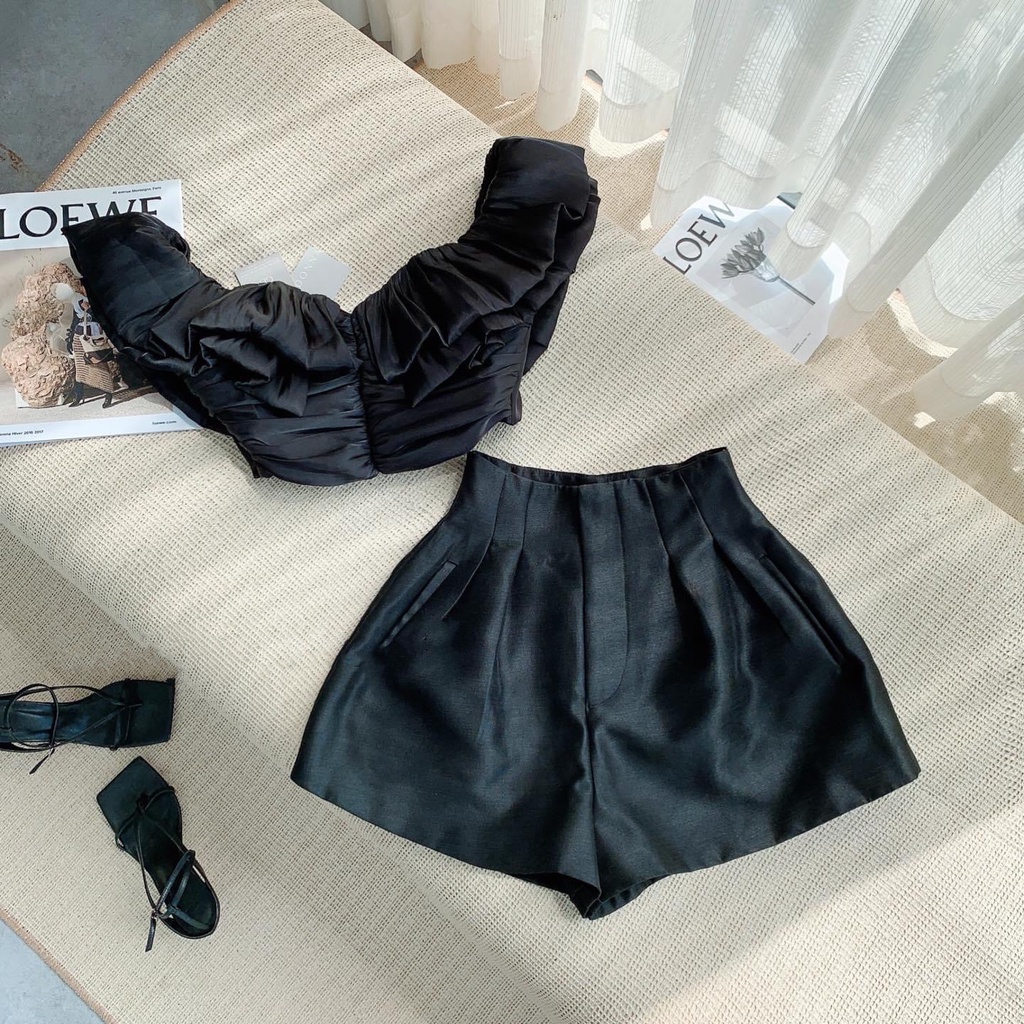 [ ZUKY CLOTHING ] Áo bèo bẹt vai croptop 𝑀𝑖𝑟𝑎𝑙𝑖 𝑇𝑜𝑝