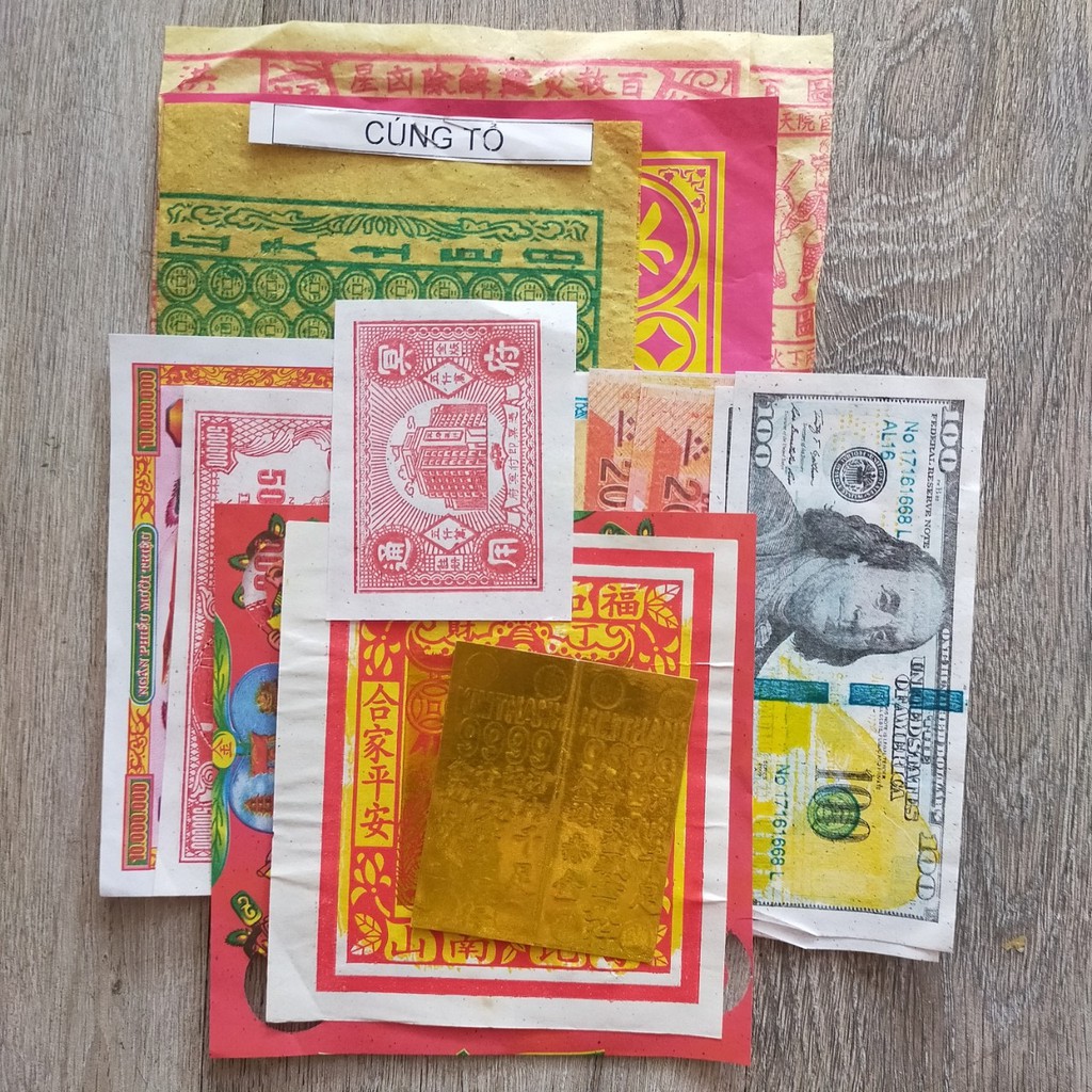 Giấy cúng TỔ NGHỀ thờ cúng