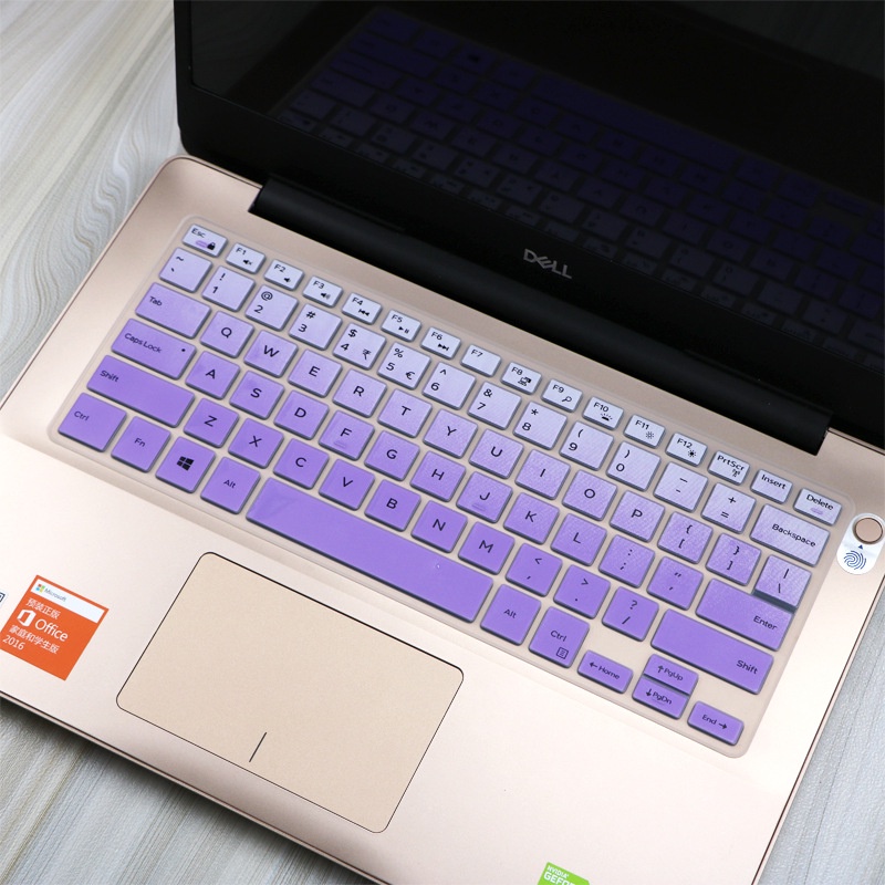 Ultra Thin Soft Silicone Material Laptop Keyboard Protective Cover For Dell Vostro 3480 Inspiron 5481 5488 14&quot;