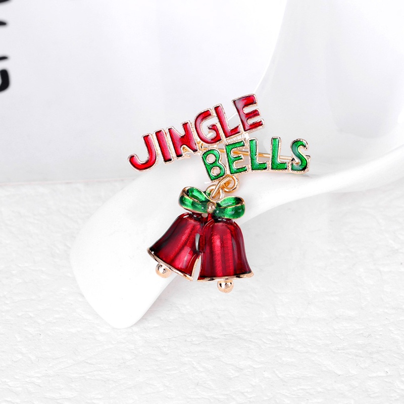 Ghim Cài Áo Hình Chuông Giáng Sinh Thời Trang
