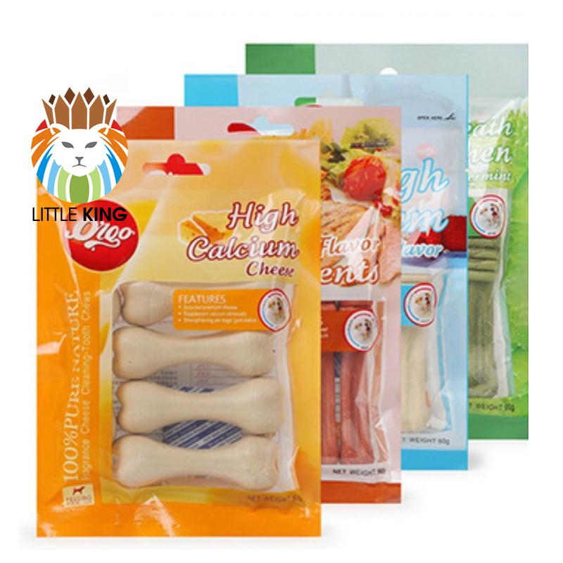 Xương gặm cho chó Orgo 90gr giúp sạch răng, thơm miệng và bổ xung canxi Little King pet shop