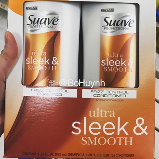 Cặp dầu gội & xả tóc Suave
