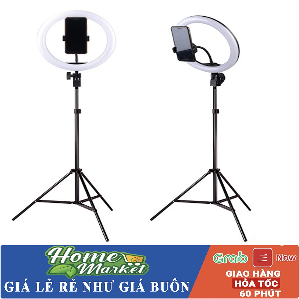  Bộ Đèn Livestream Dùng Cho Bán Hàng Online, Make up Kèm Chân Cao 2m1, Bảo Hành 1 Đổi 1